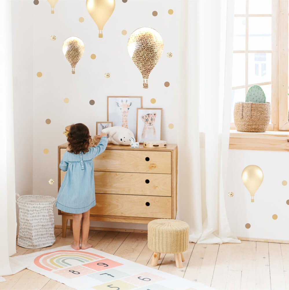 Zidne naljepnice balona - zidne naljepnice za dječju sobu